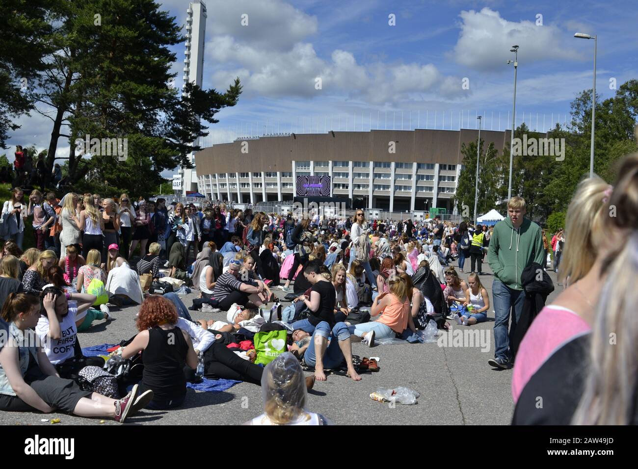 Music Festival Finland Stock Photo - Alamy