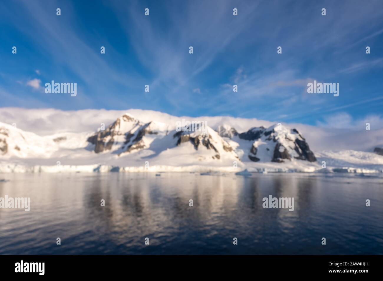 Stunning icy landscapes, Chiriguano Bay, Cuverville Island, Antarctic ...