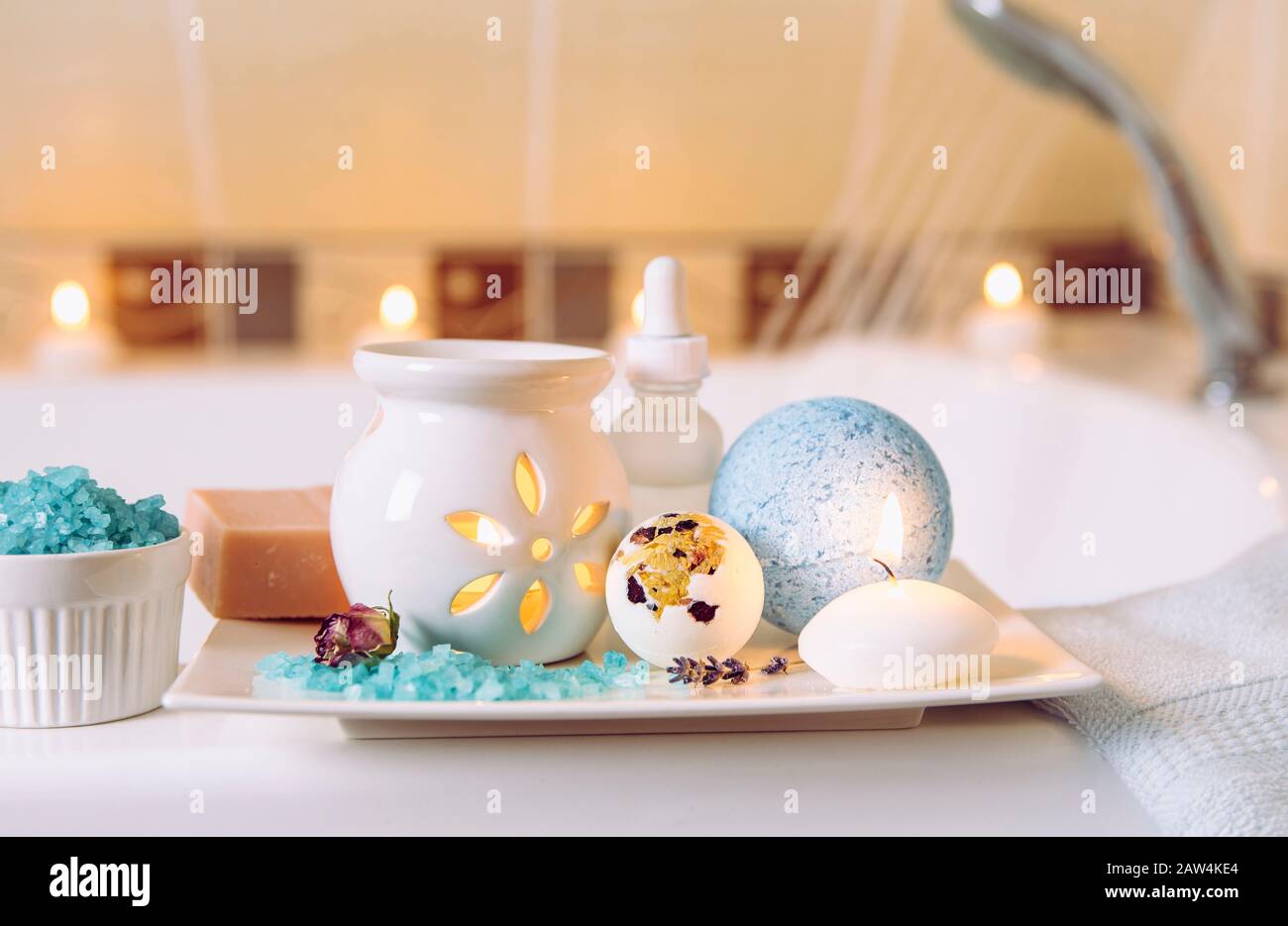 Salon grooming products hi-res stock photography and images - Alamy