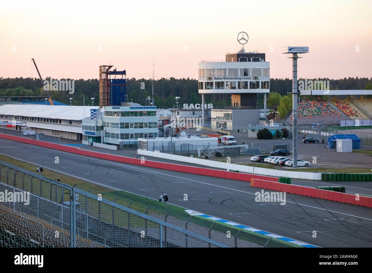 race track tower