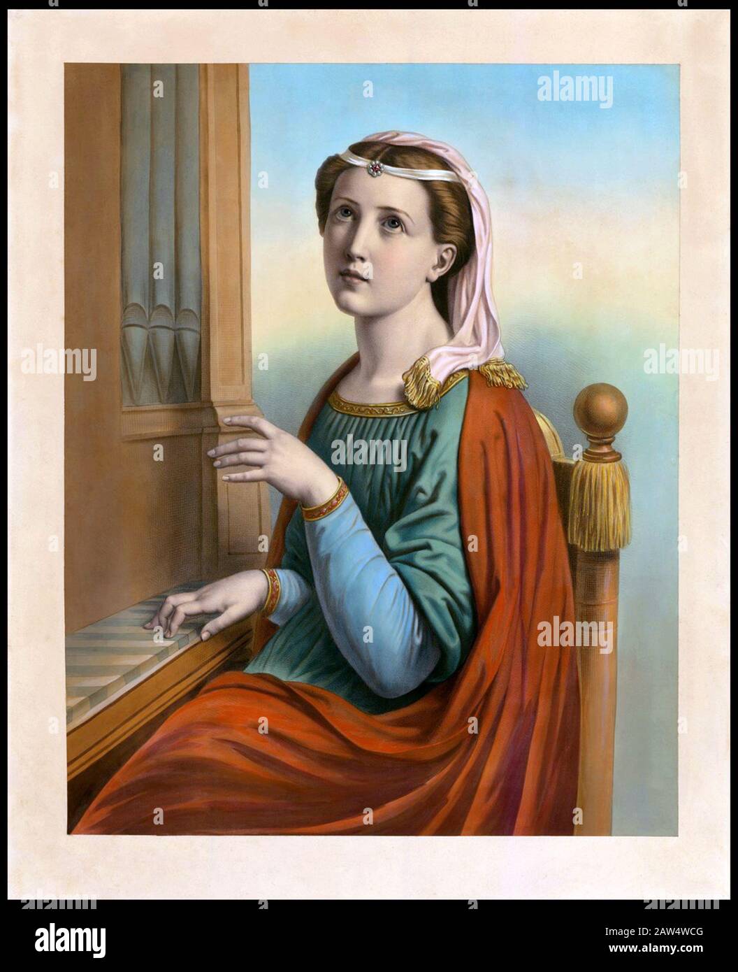 The Saint Cecilia (Latin Sancta Caecilia) is the patroness of