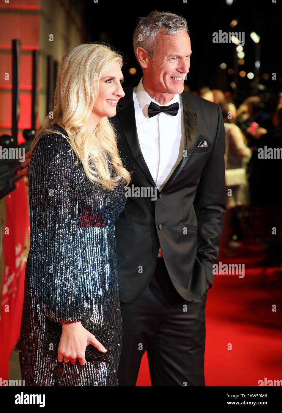 Rebecca Adlington and Mark Foster attending The Sun Military Awards