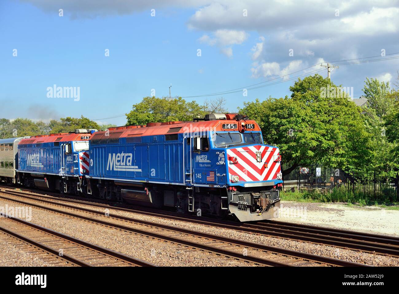 Chicago Suburb Suburban High Resolution Stock Photography and Images