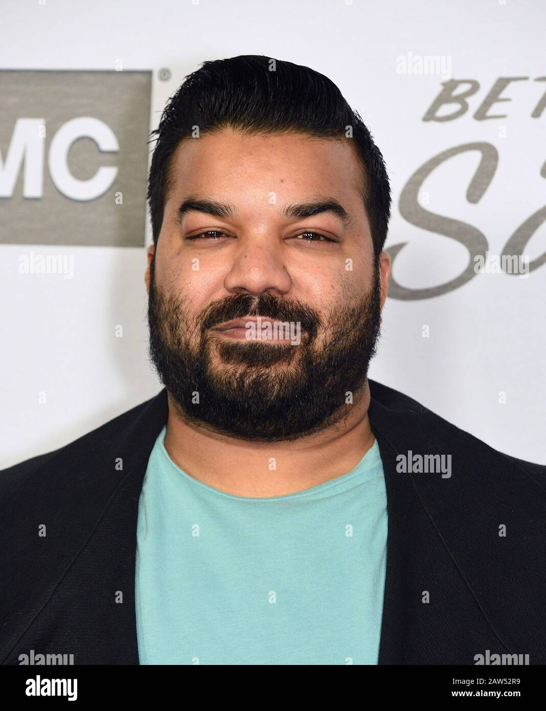 HOLLYWOOD, CALIFORNIA - FEBRUARY 05: Adrian Dev attends the premiere of AMC's 'Better Call Saul' Season 5 at ArcLight Cinemas on February 05, 2020 in Hollywood, California. Photo: Annie Lesser/imageSPACE/MediaPunch Stock Photo