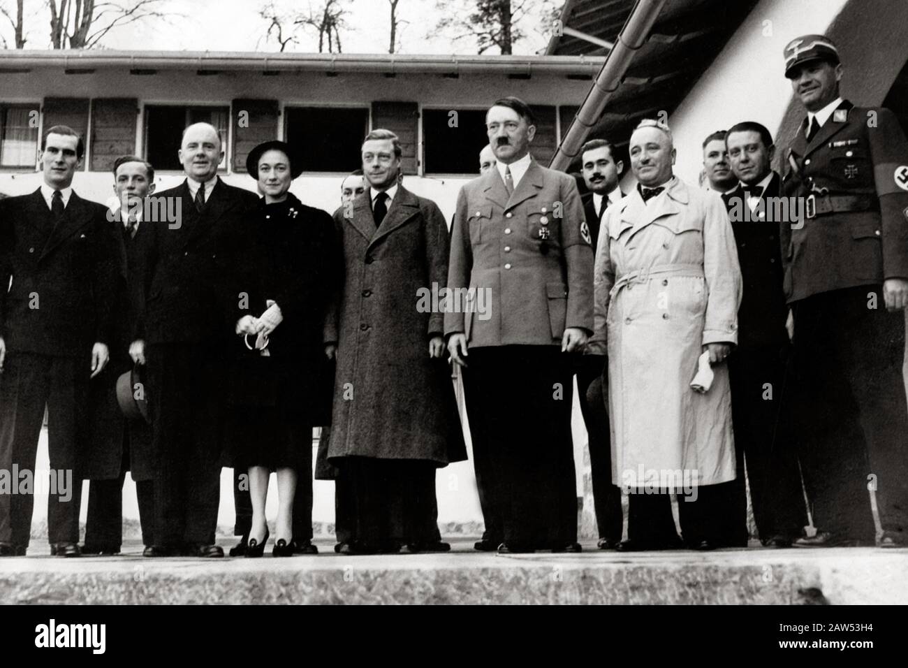 1937 , Berchtesgaden , Bavaria , GERMANY : The prince of England EDWARD Duke of Windsor ( 1894 - 1972 ) , after the abdication like King of England Stock Photo