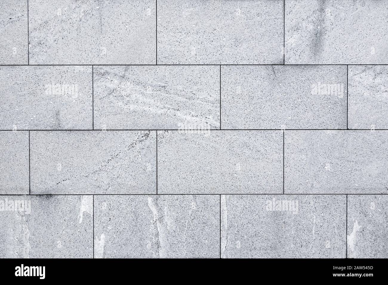 Natural granite tile paving - grey Stock Photo