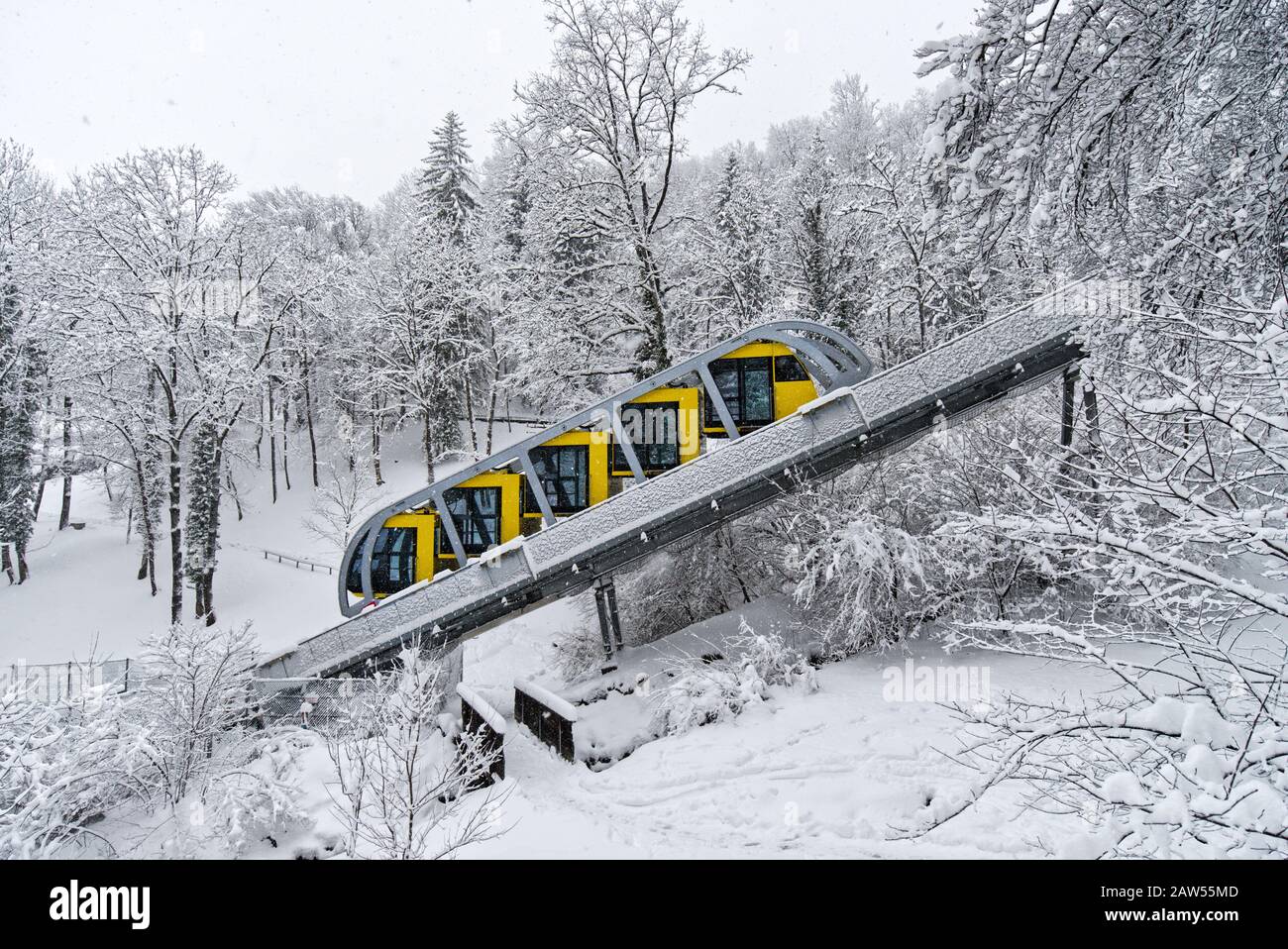 Innsbruck nordkette cable car hi-res stock photography and images - Alamy