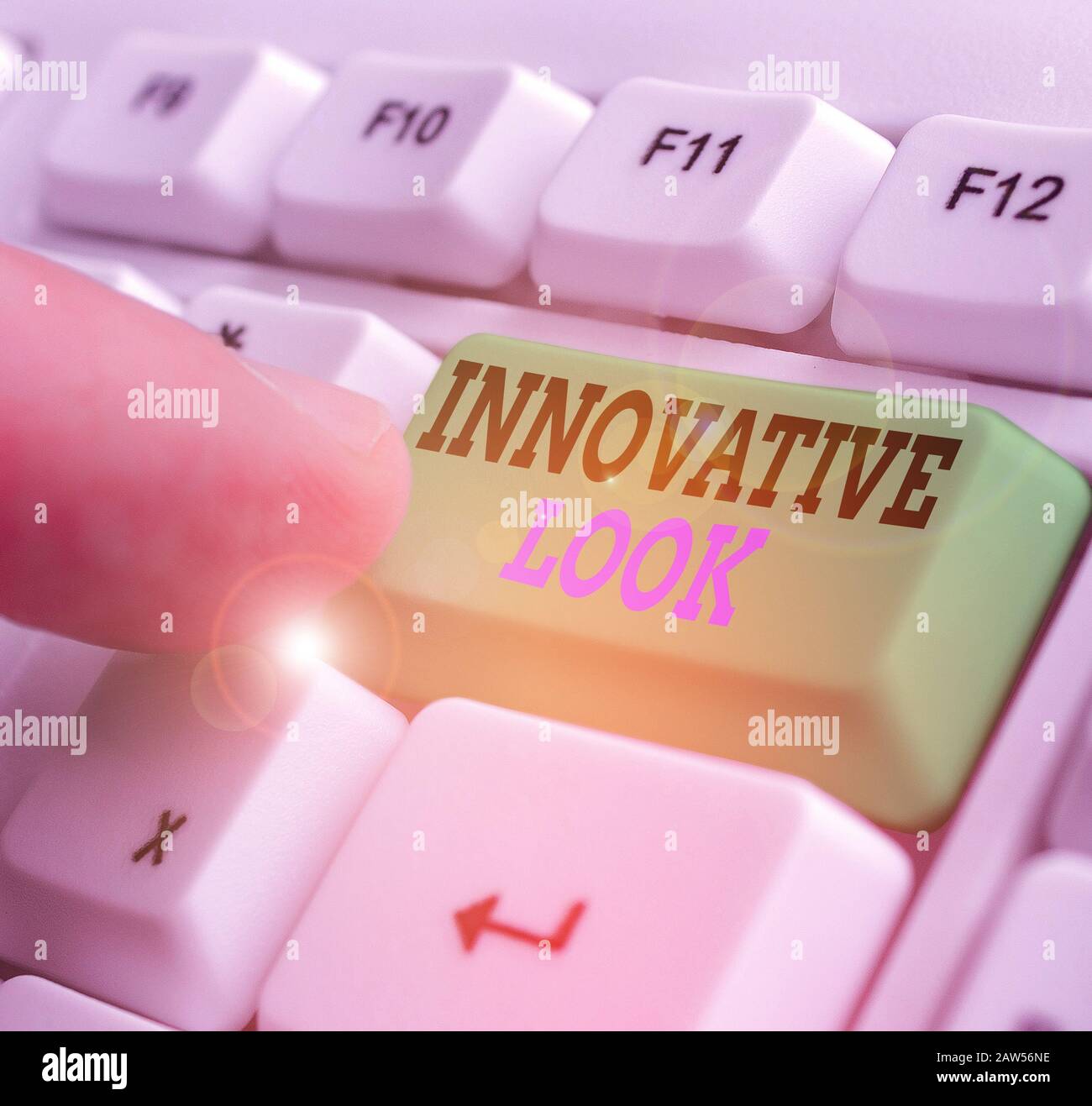 Word writing text Innovative Look. Business photo showcasing The ...