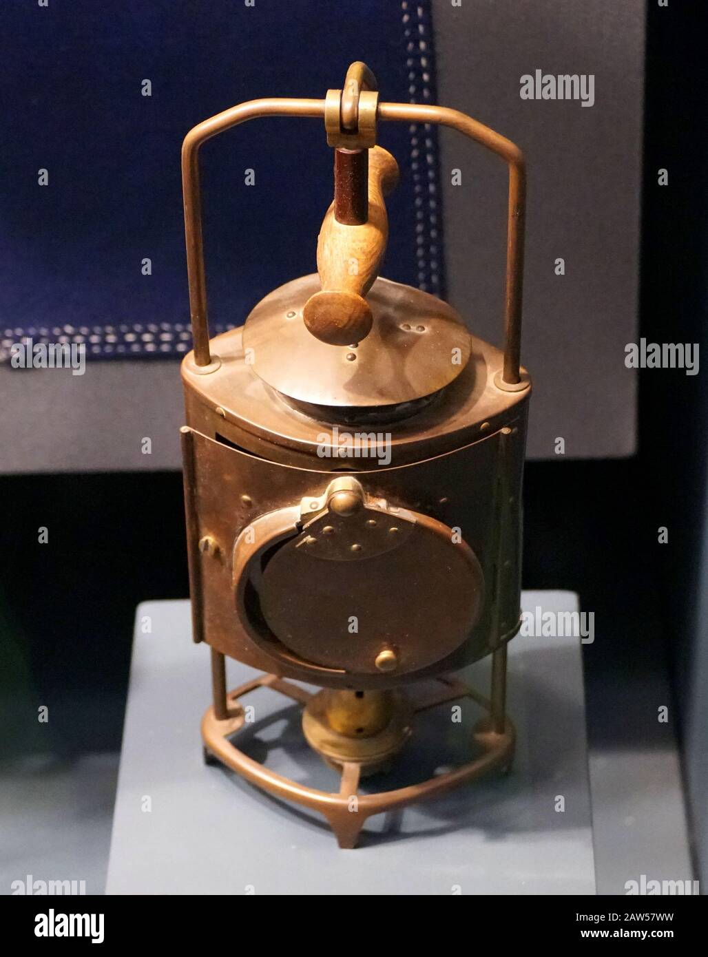 New Orleans, Louisiana, U.S.A. - February 5, 2020 - Imperial Japanese navy Signal Lamp used in World War 2 Stock Photo