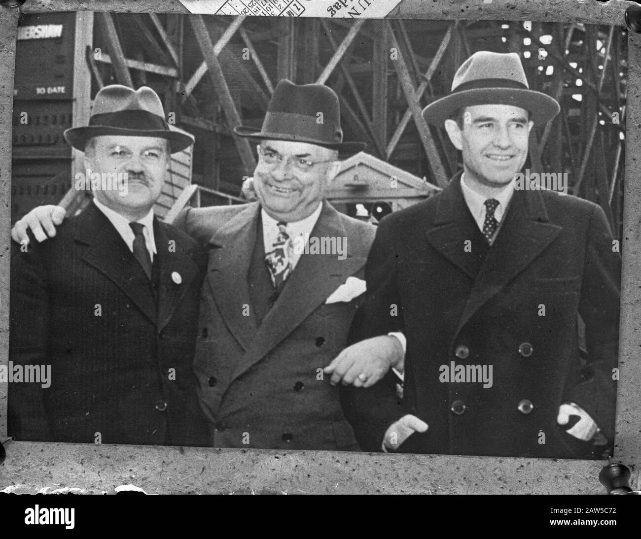 Molotov Harriman Date: September 26, 1946 Stock Photo