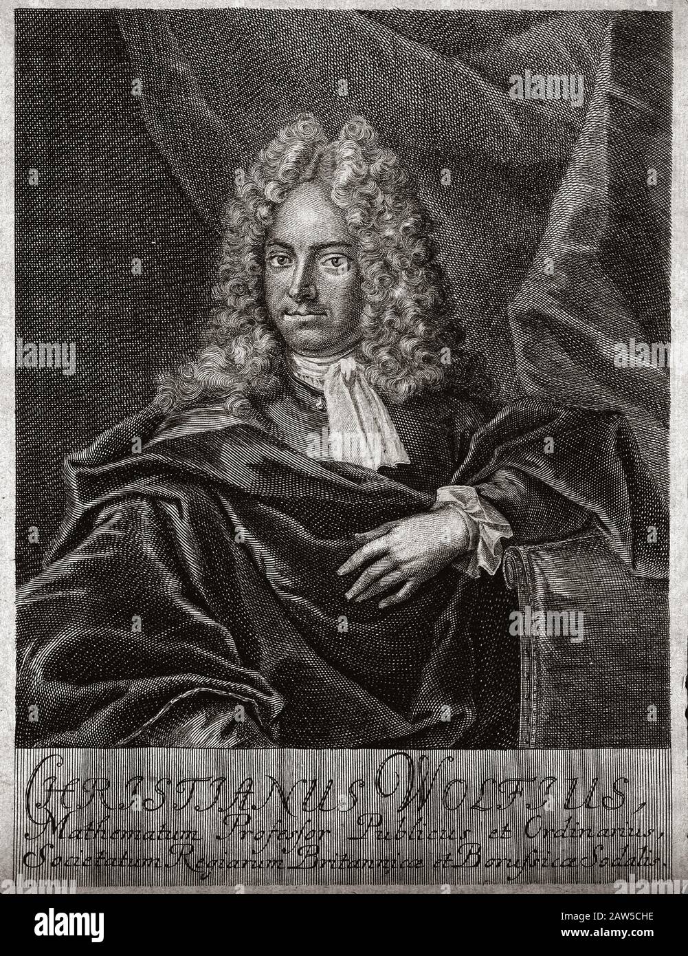 Christian wolff 1679 1754 philosoph hi-res stock photography and images ...