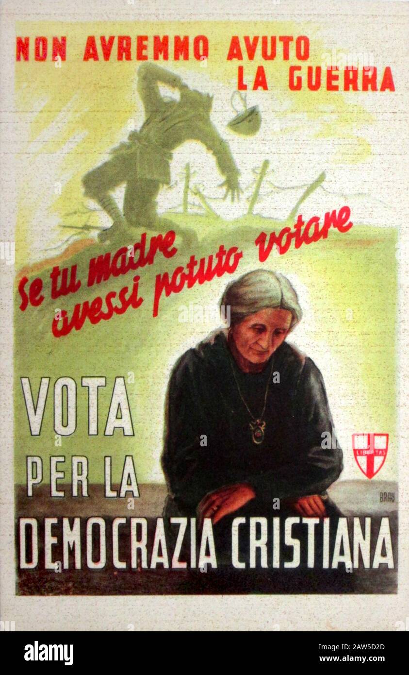 Democrazia cristiana party hires stock photography and images Alamy