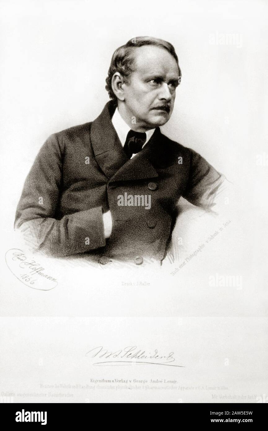 Matthias jakob schleiden hi-res stock photography and images - Alamy