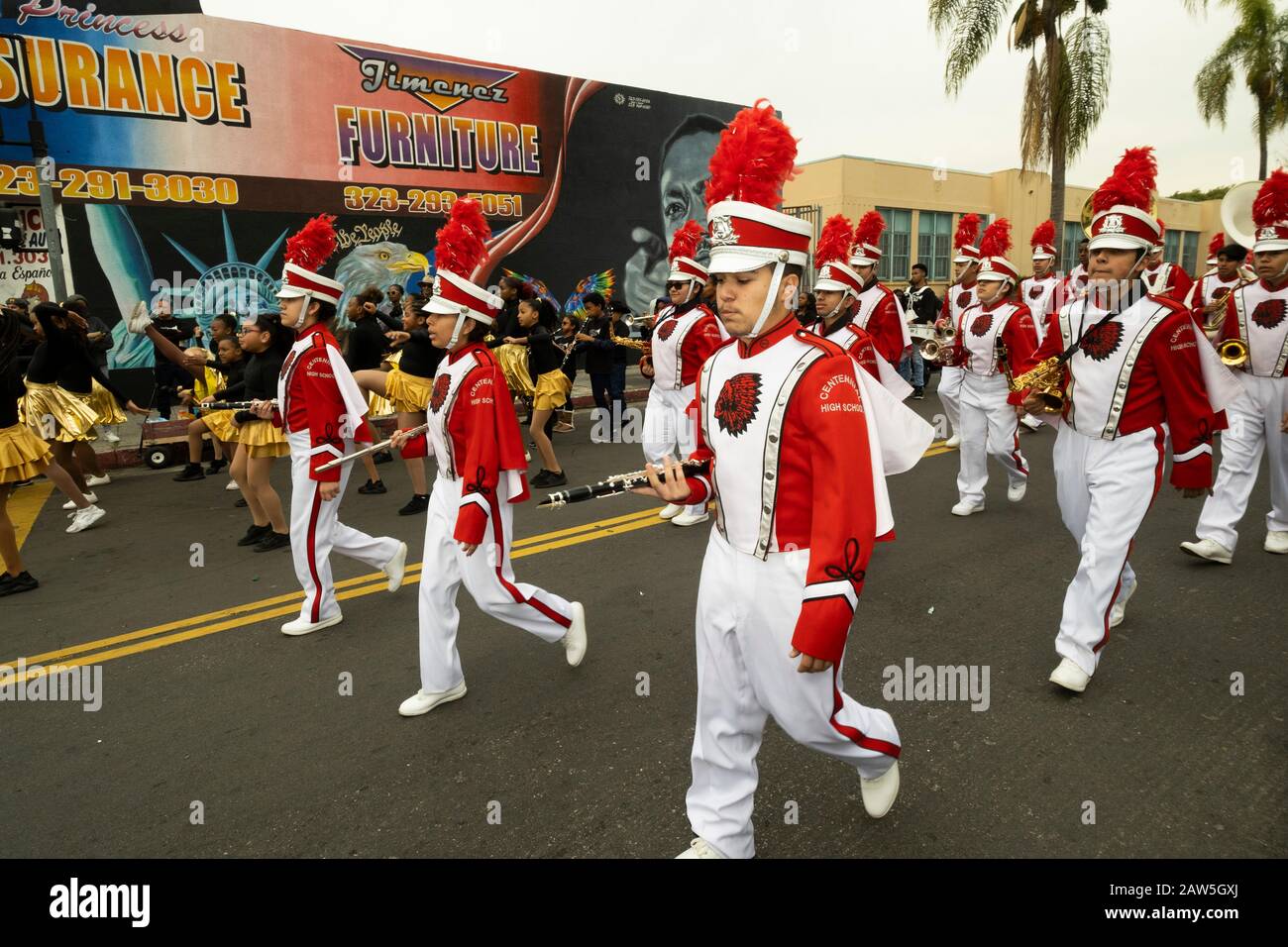 Dr. Martin Luther King Jr. Day Parade, South Los Angeles, California