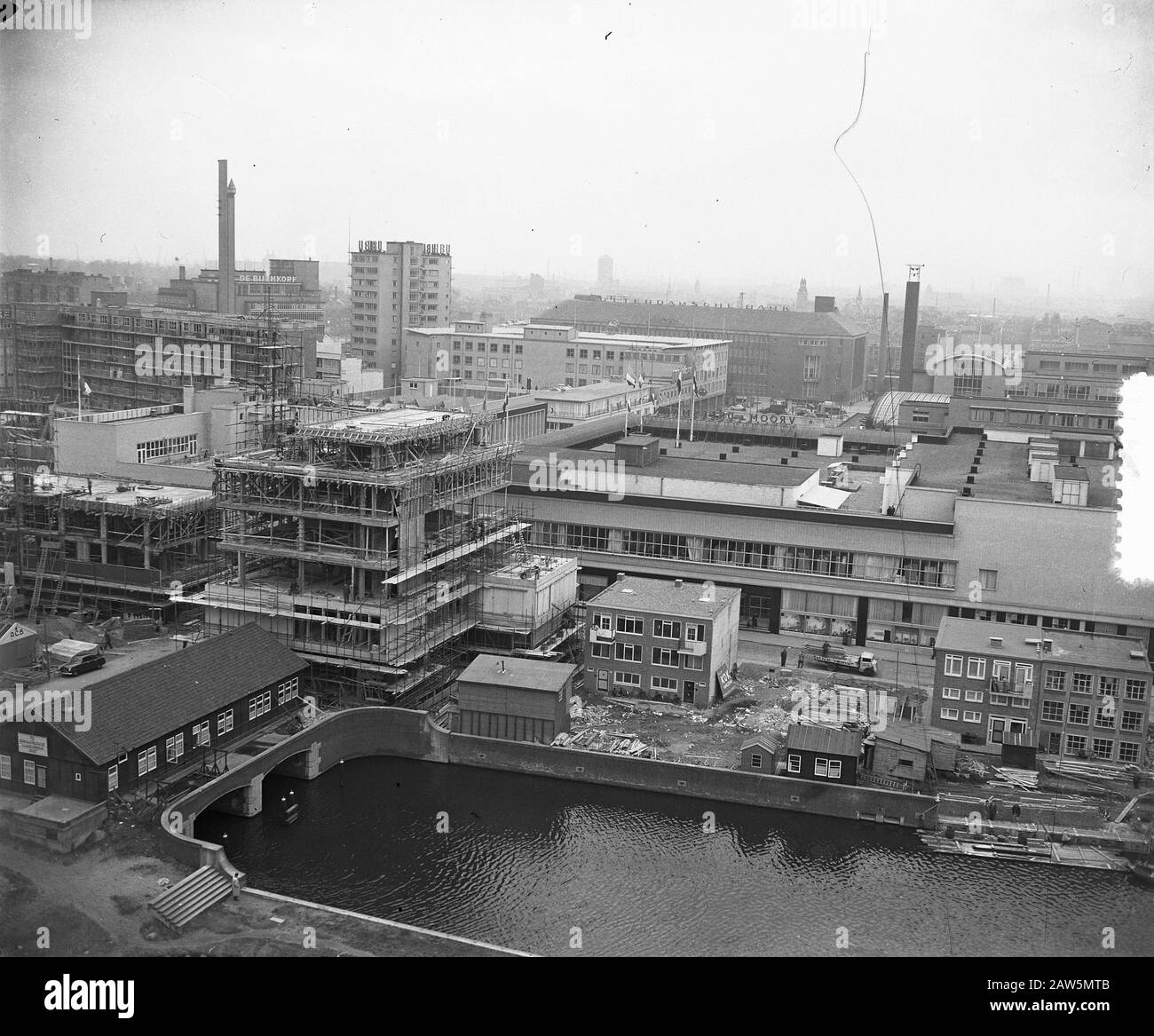Recording overview Rotterdam after repair Date November 12, 1953