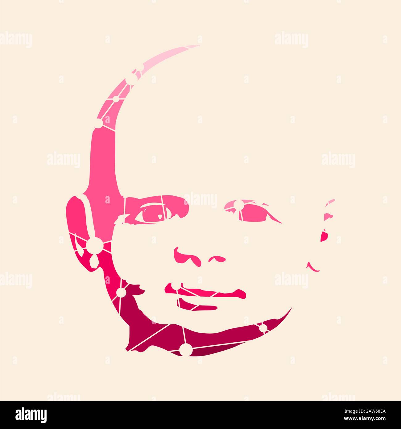 Cute little baby Stock Vector Image & Art - Alamy