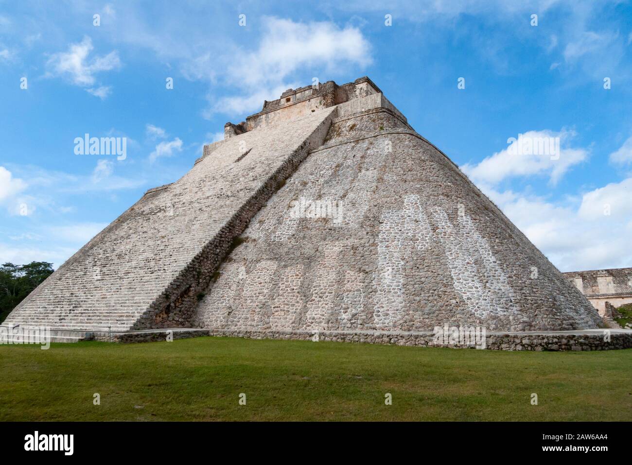 3D Printed Model Uxmal Temple Pyramid of the Magician
