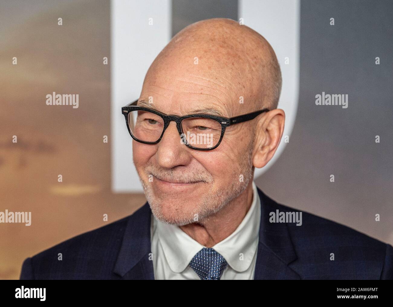 Berlin, Germany. 07th Feb, 2020. Patrick Stewart, actor from Great Britain,  comes to the "Star Trek: Picard" event at the Zoo Palast. Credit: Paul  Zinken/dpa/Alamy Live News Stock Photo - Alamy