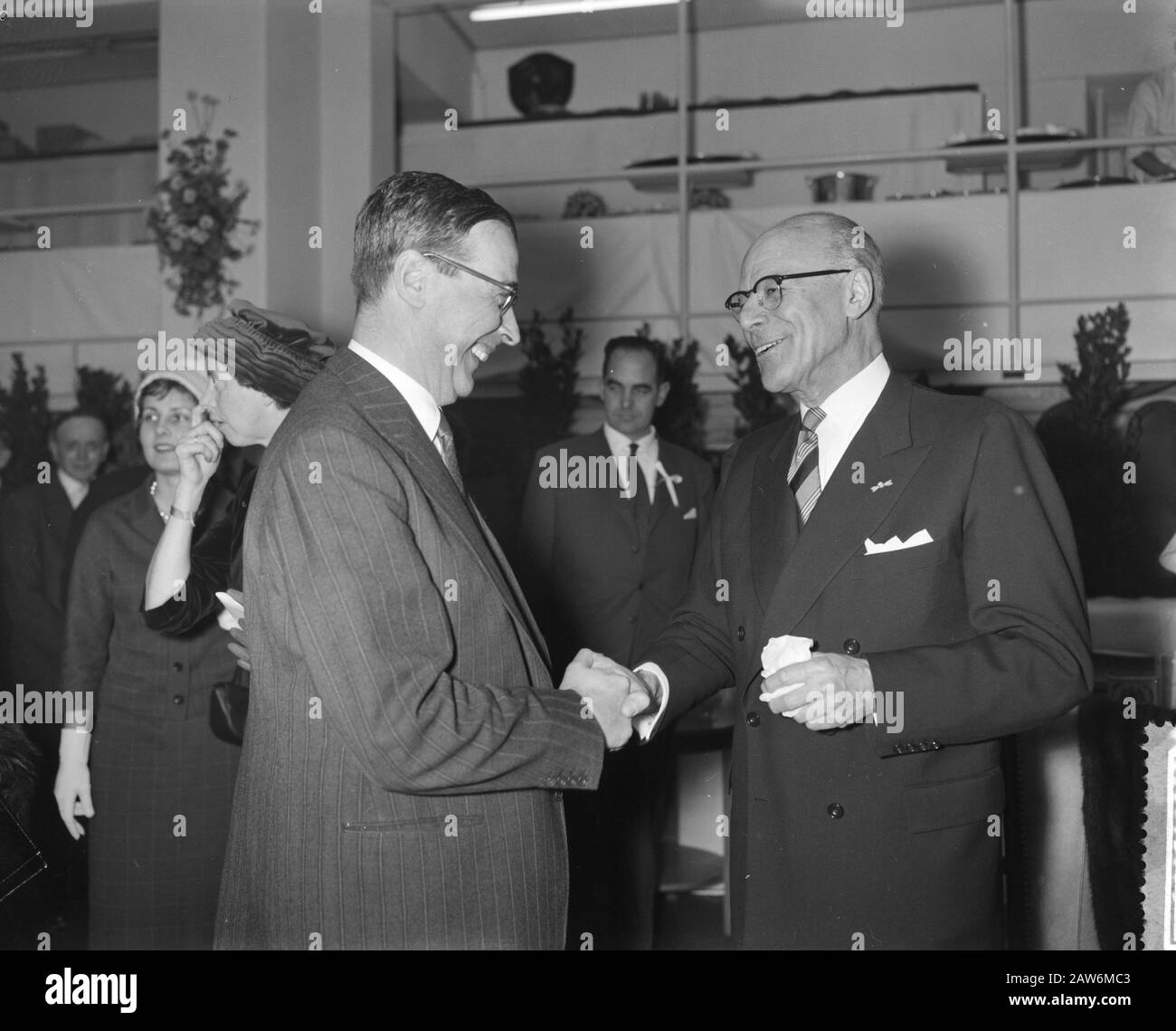 Mr. H. T. Asser, director Netherlands Loyd holds farewell reception