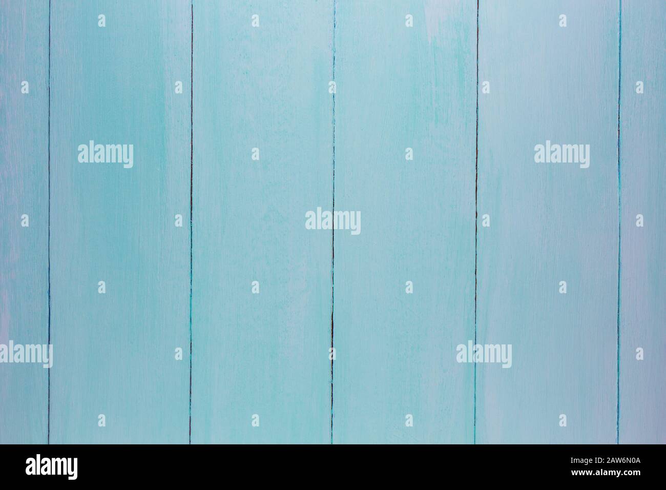 Turquoise background of vertical boards. Wooden texture Stock Photo