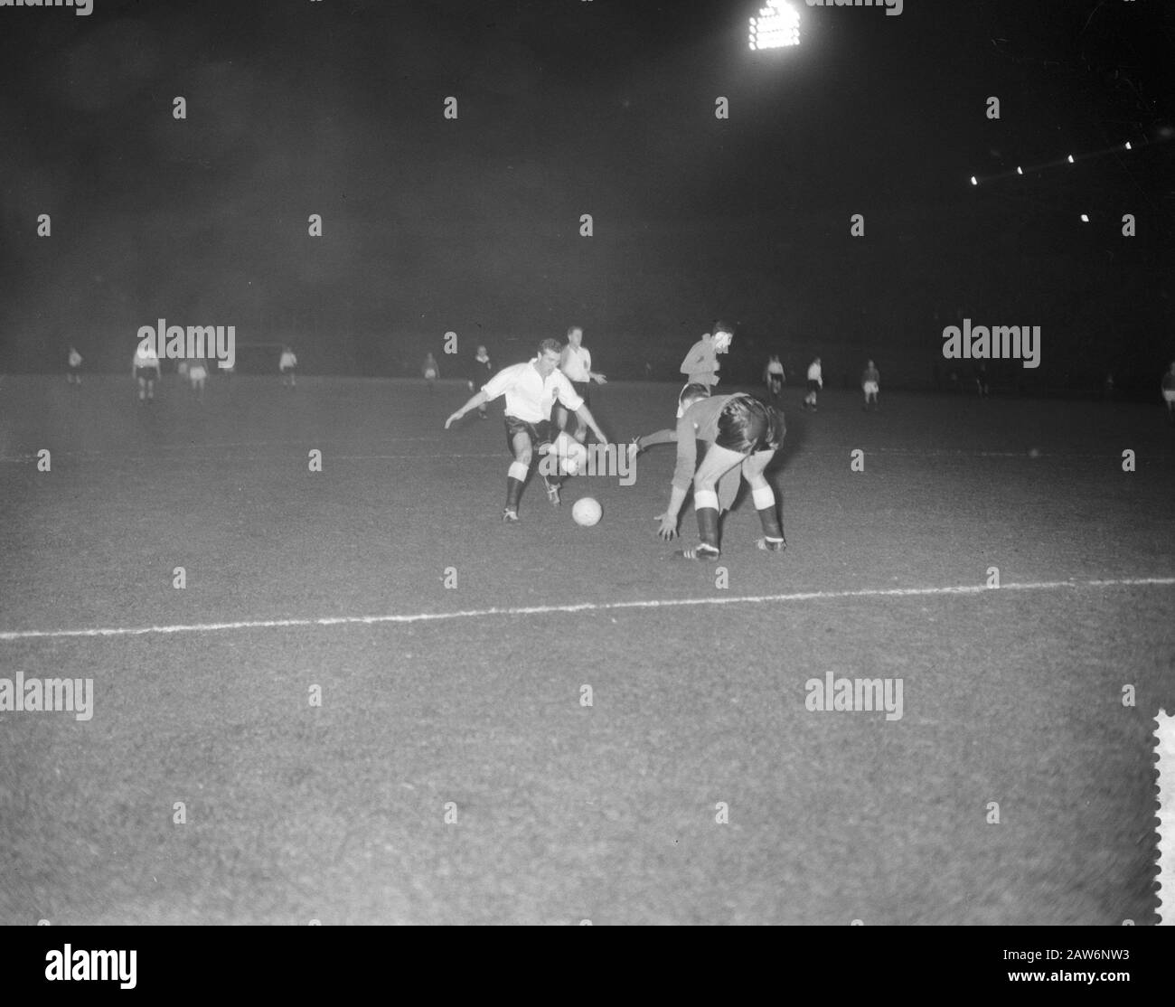 Dutch national team against London Combination, game time for the English target date: March 23, 1960 Keywords: sport, football Stock Photo