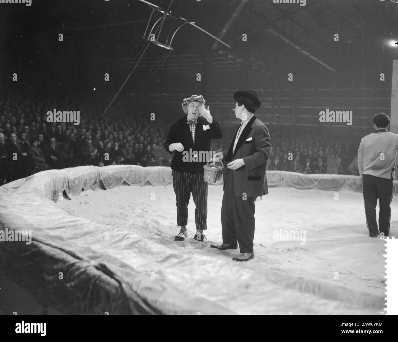 Performance by the Russian state circus in Ahoy hall in Rotterdam 