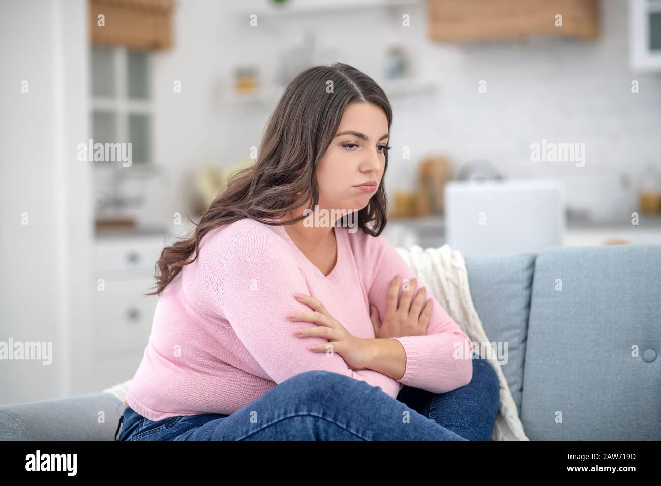 Full figured young woman hi-res stock photography and images - Alamy