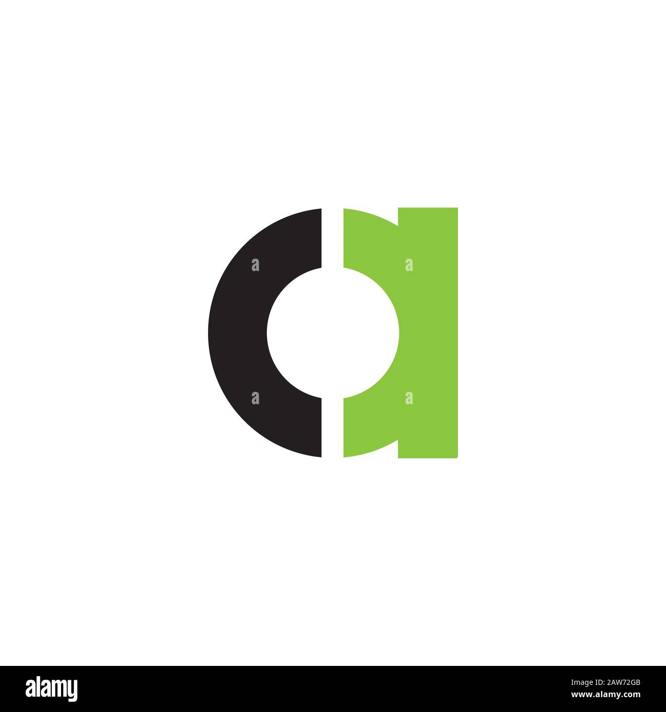 Initial letter ac or ca logo vector design template Stock Vector Image ...