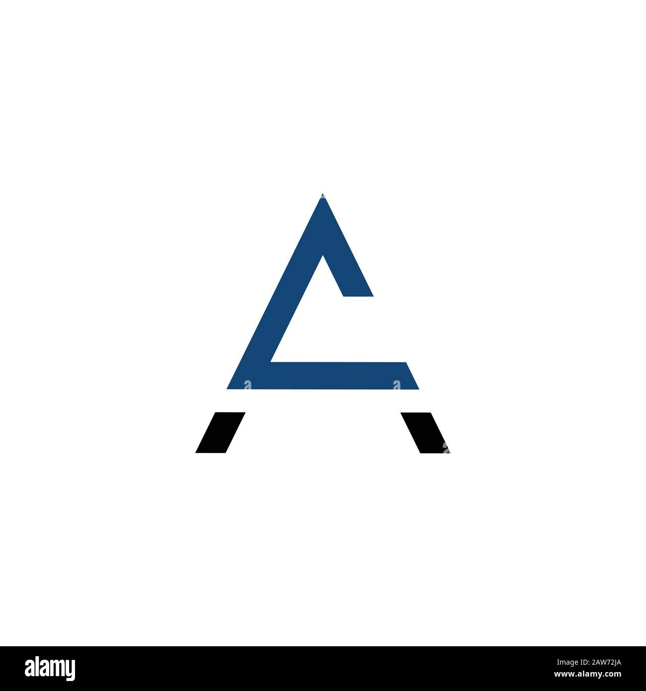 Initial letter ac or ca logo vector design template Stock Vector Image ...
