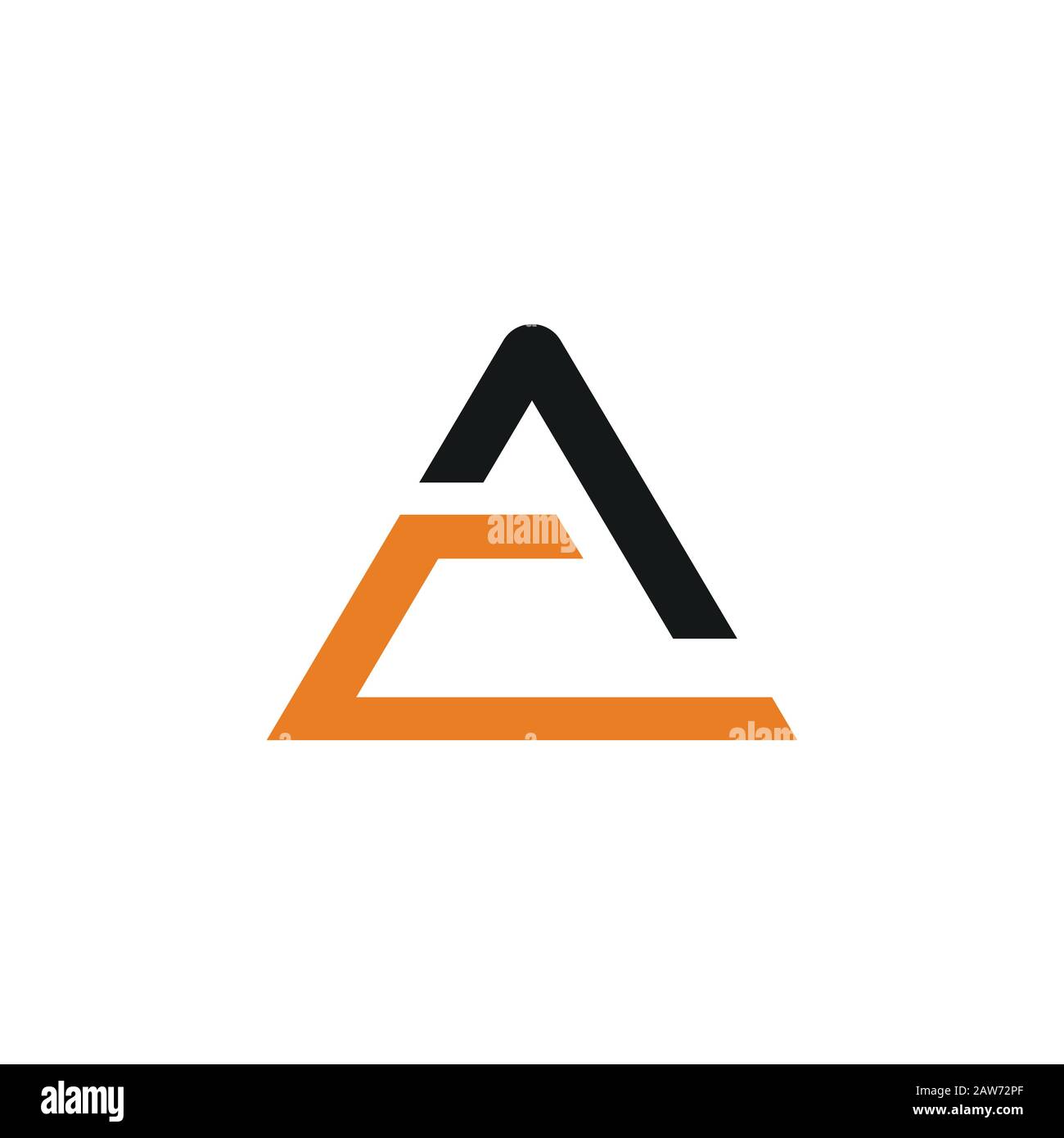 Initial letter ac or ca logo vector design template Stock Vector Image ...