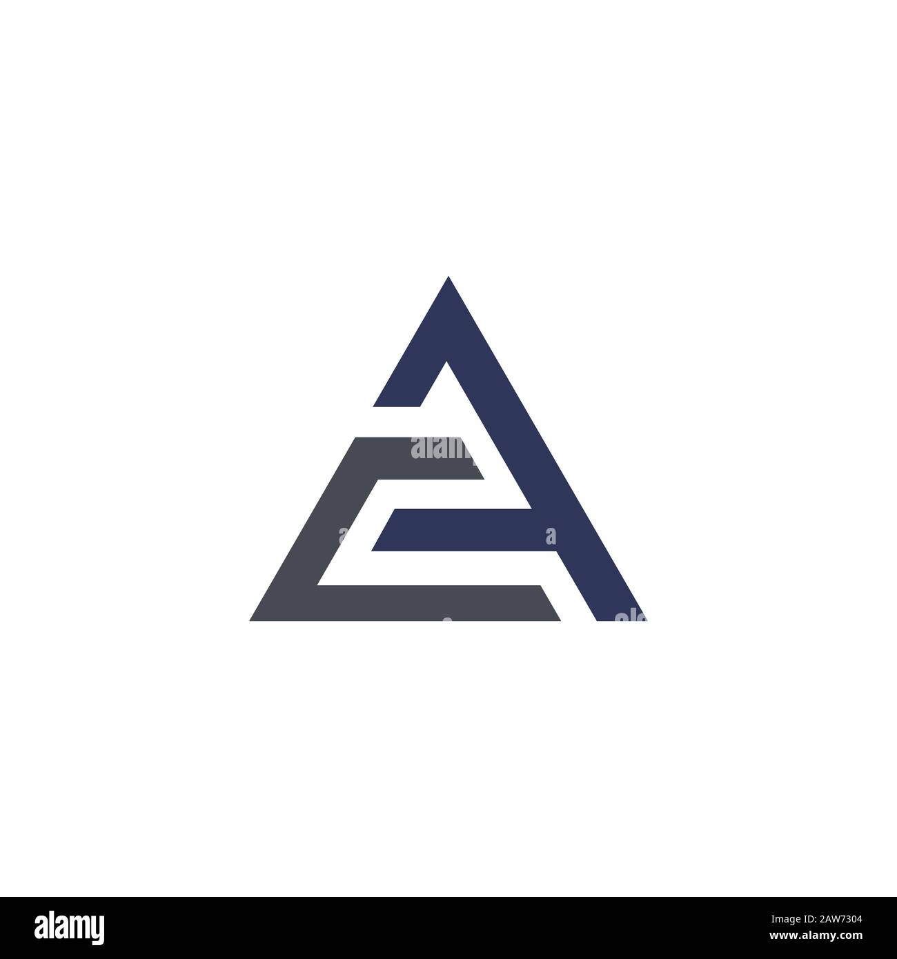 Initial letter ac or ca logo vector design template Stock Vector Image ...