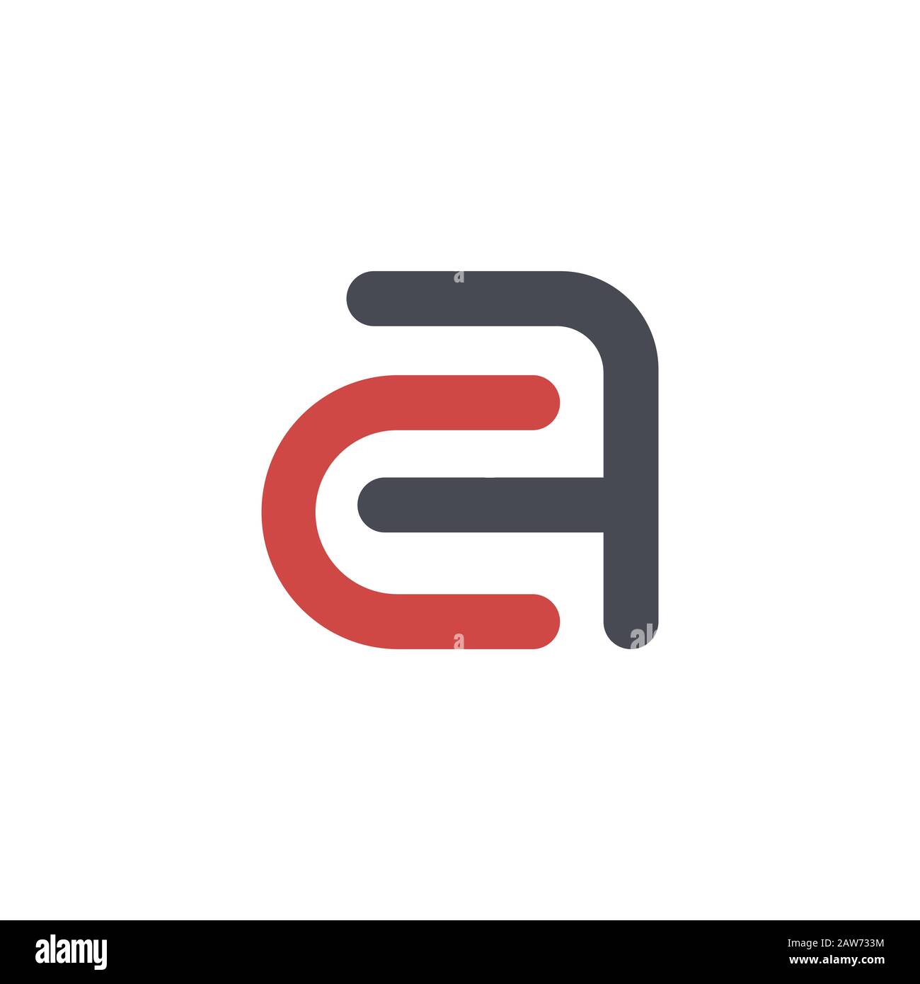 Initial letter ac or ca logo vector design template Stock Vector Image ...