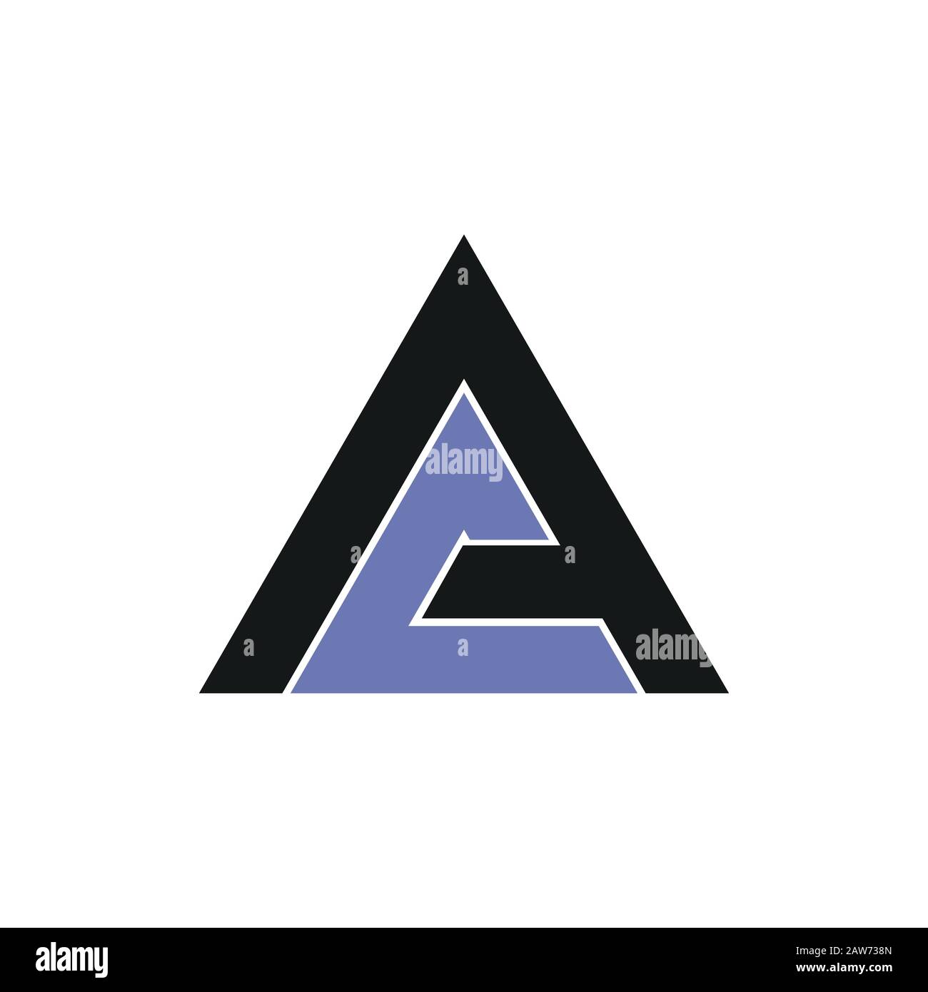 Initial letter ac or ca logo vector design template Stock Vector Image ...