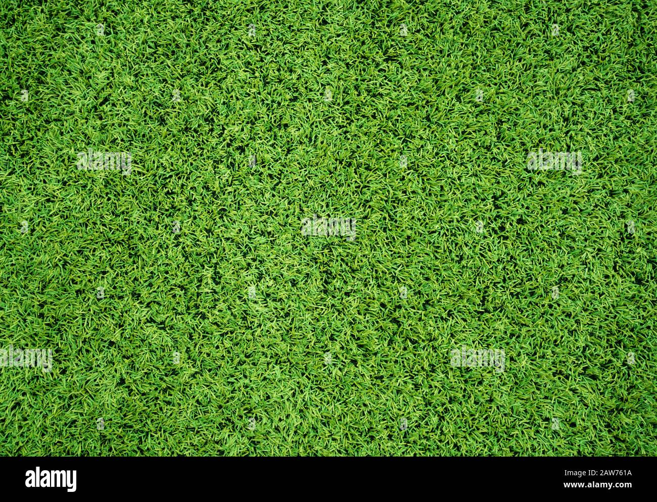 Green Artificial Grass Turf Field Stock Photo Alamy