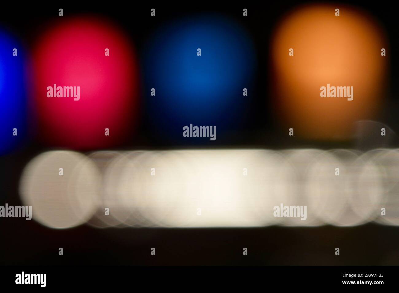 blurred lights Stock Photo