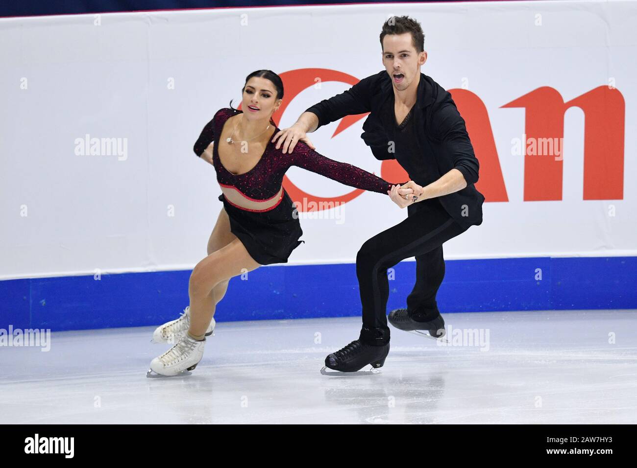 Seoul, South Korea. 7th Feb, 2020. Chantelle Kerry & Andrew Dodds (AUS