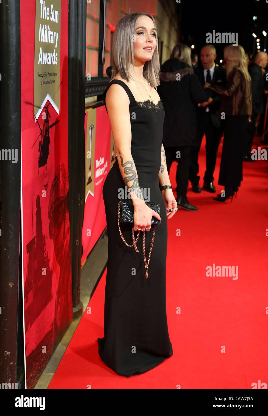 Victoria Pendleton attending The Sun Military Awards 2020 held at the Banqueting House, London. Stock Photo