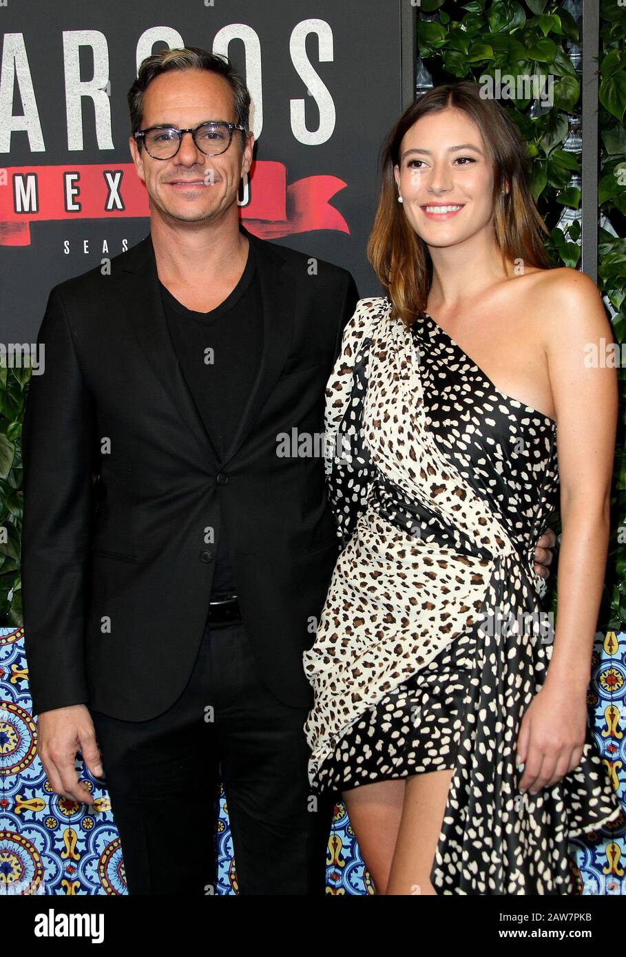 06 February 2020 - Los Angeles, California - Tony Dalton, Alejandra  Guilmant. NetflixÃ•s Narcos: Mexico Season