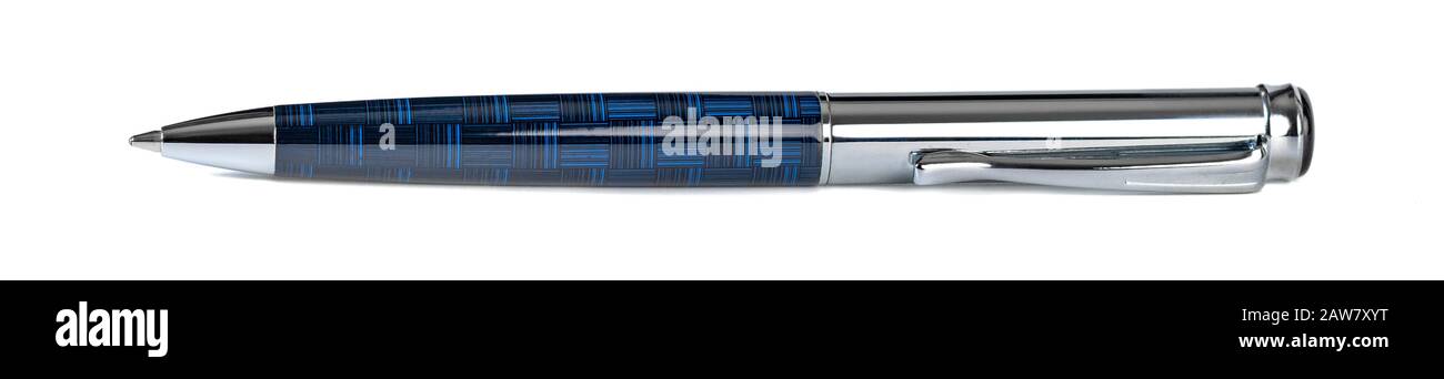 Ball Point Pen Isolated On White background Stock Photo - Alamy
