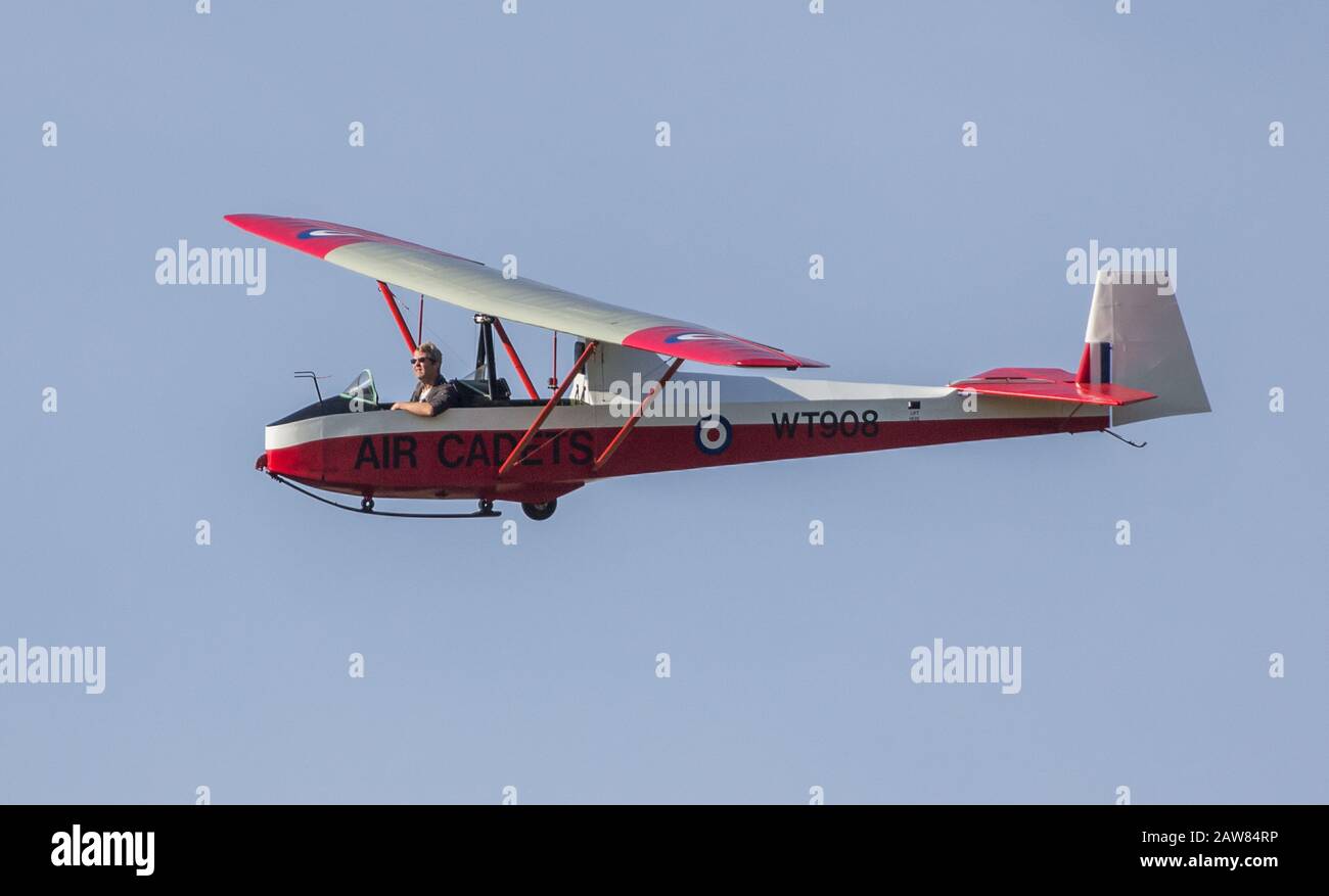 Gliding at Dunstable Downs Stock Photo Alamy
