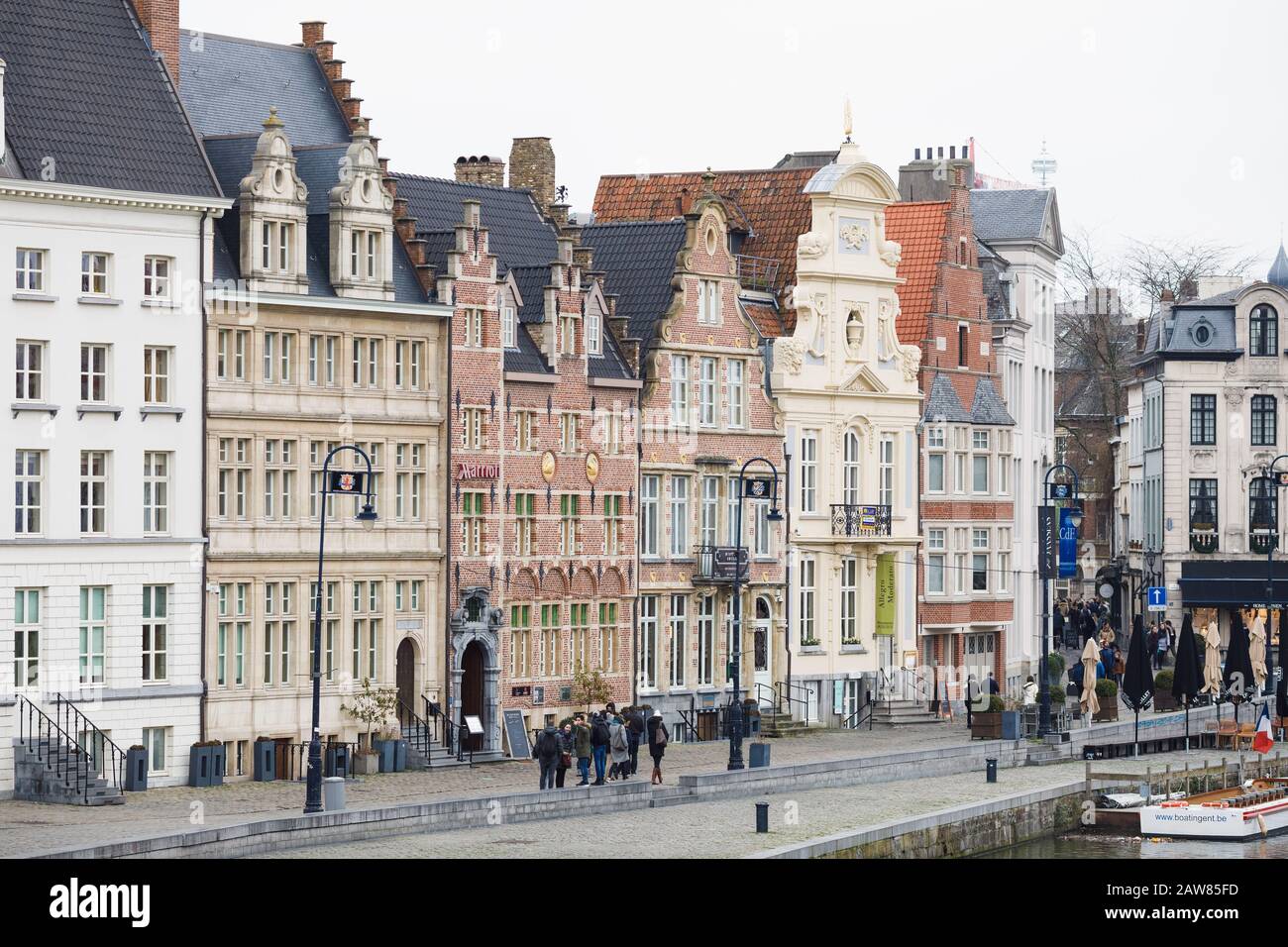 Old renaissance building in Gent, Belgium Stock Photo Alamy