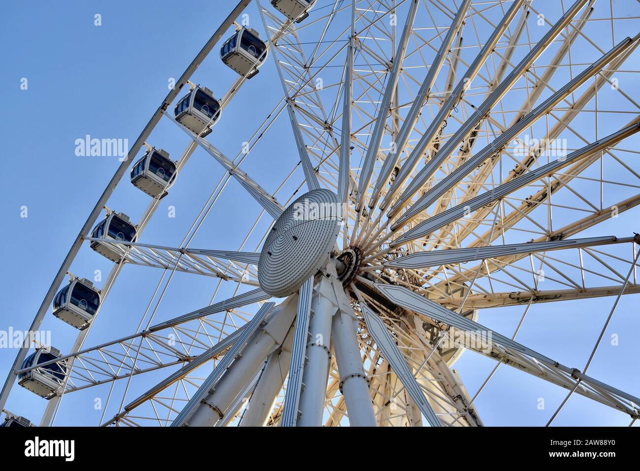 The Wheel of Liverpool Stock Photo