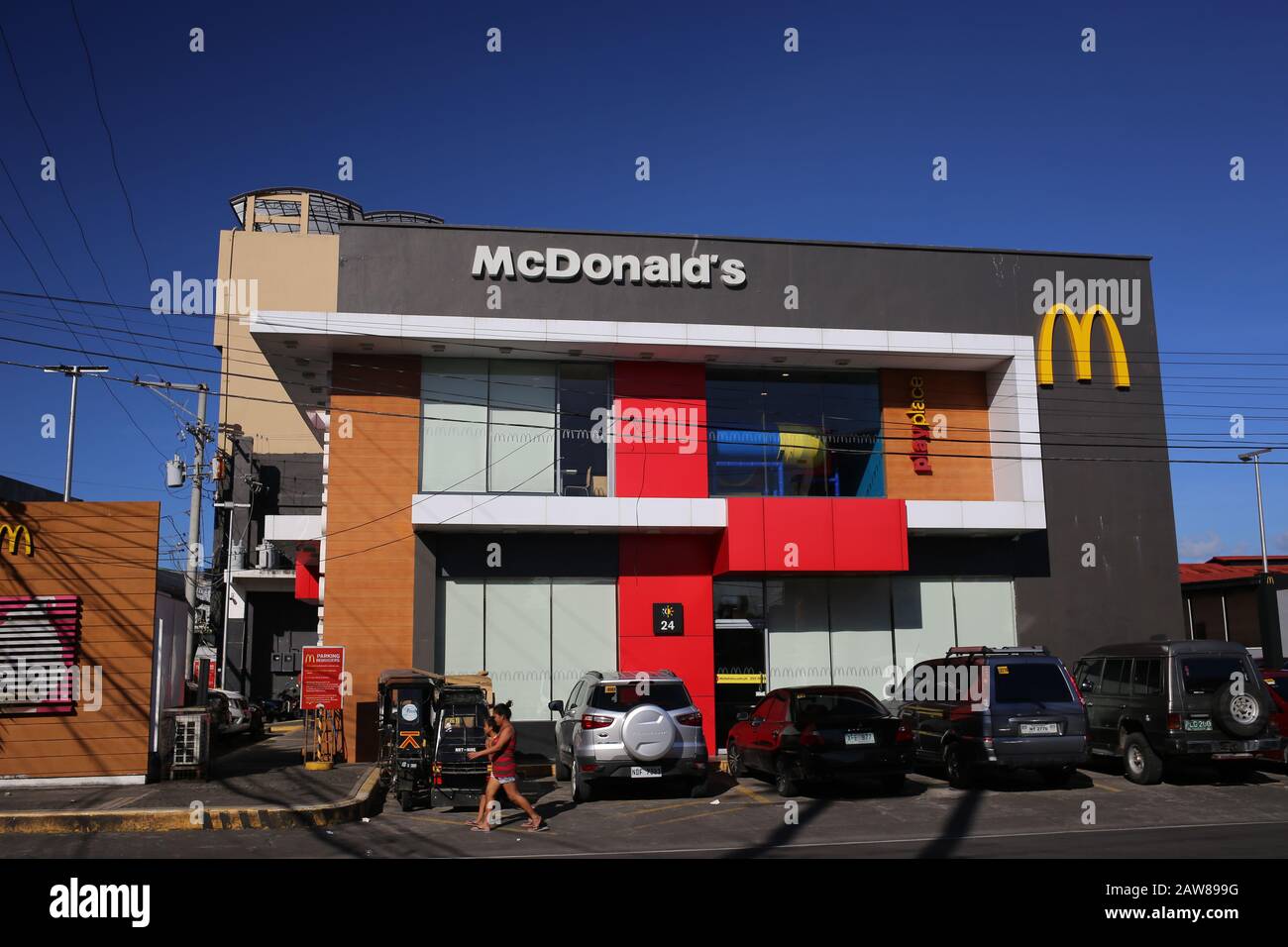McDonald's exterior in the Philippines Stock Photo - Alamy