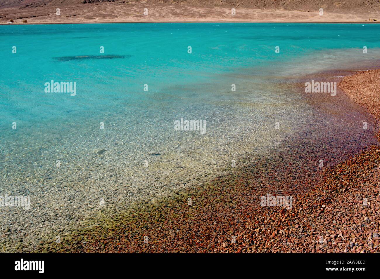 Blue Lagoon. Nuweiba. South Sinai. Egypt Stock Photo