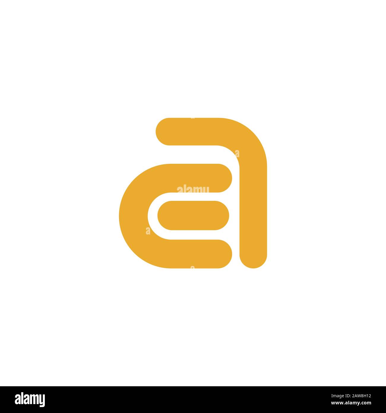Initial letter ae or ea logo design template Stock Vector Image & Art ...