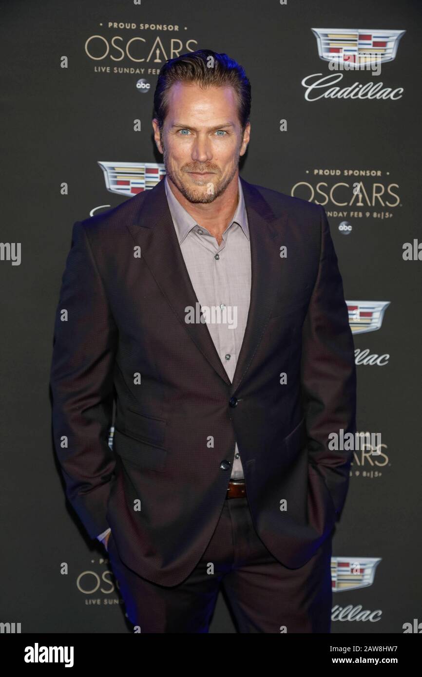 Jason Lewis attends Cadillac's Annual Oscar Week Party at Chateau Marmont in Los Angeles, California, USA, on 07 February 2020. | usage worldwide Stock Photo