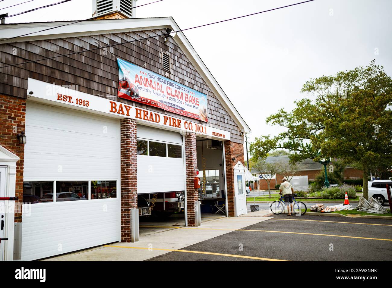 Bay Head fire department building in New Jersey Stock Photo Alamy
