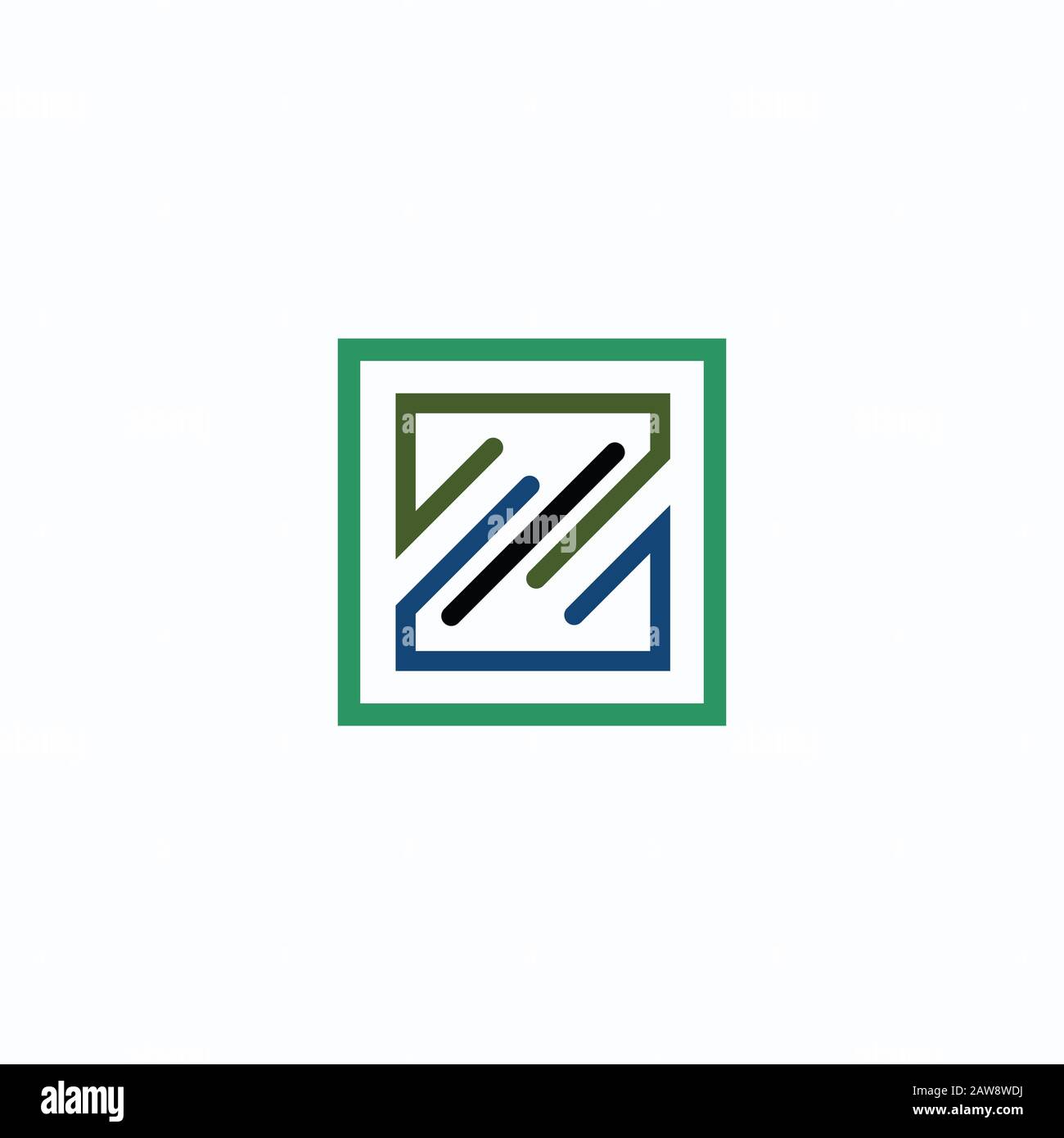 initial letter z logo vector design Stock Vector Image & Art - Alamy