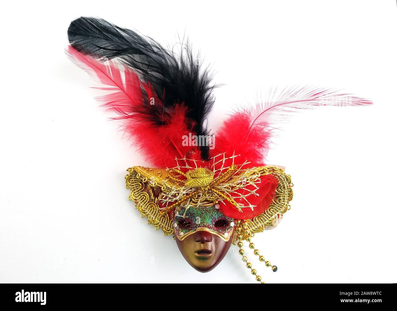 red carnival outfit