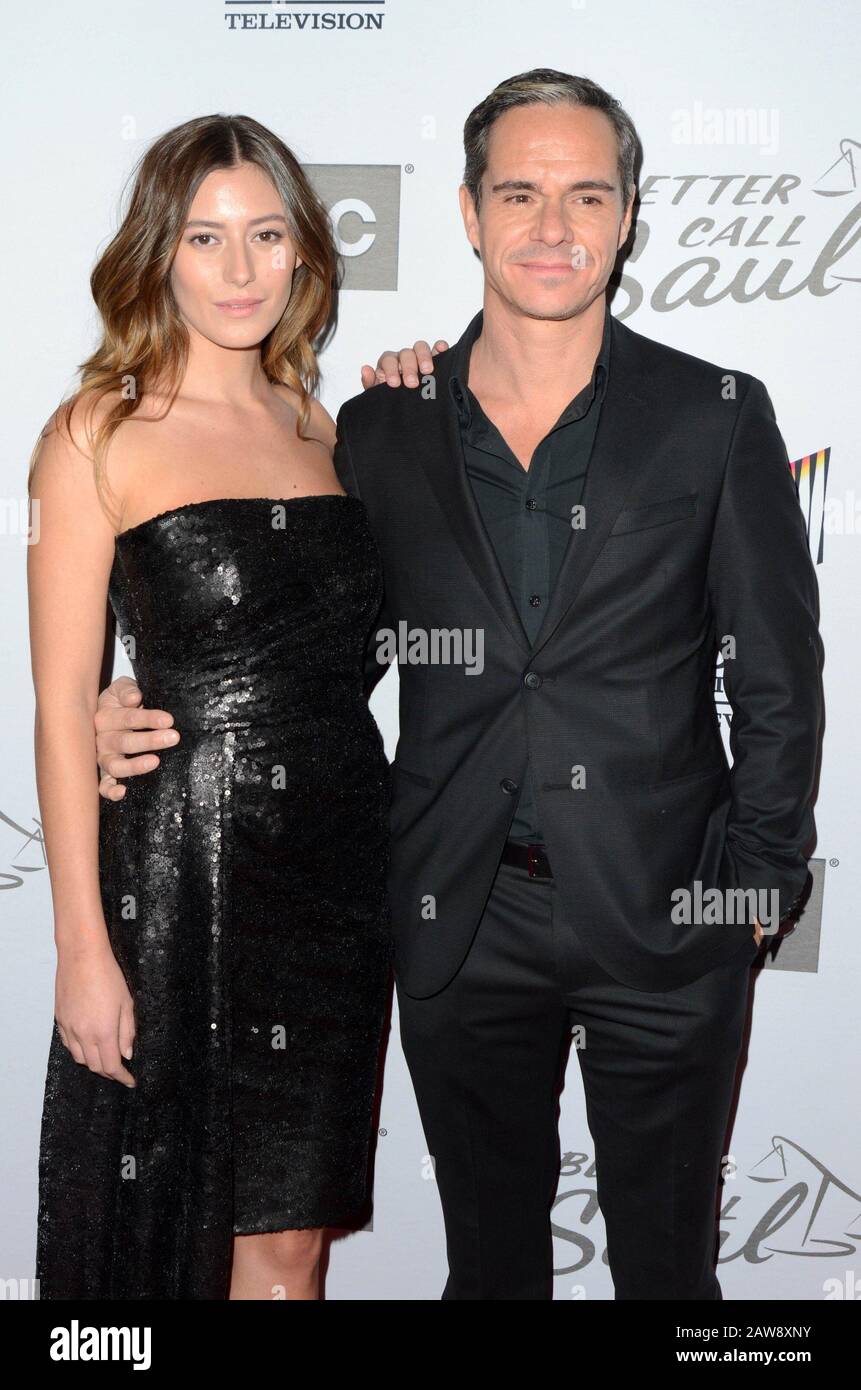 Los Angeles, CA. 5th Feb, 2020. Alejandra Guilmant, Tony Dalton at